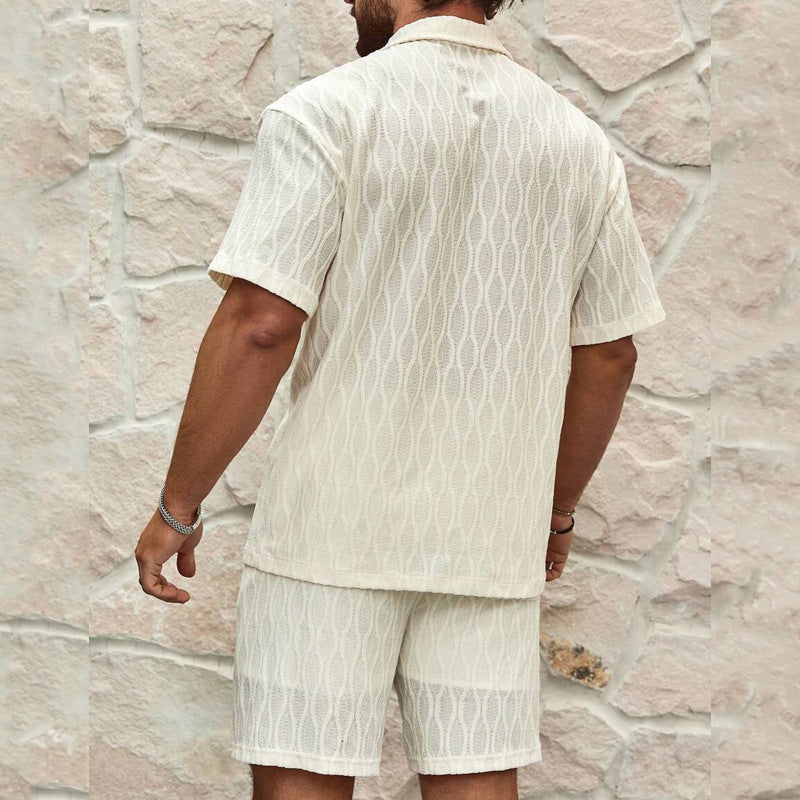 Loose Casual - Two Pieces Shirt/Shorts