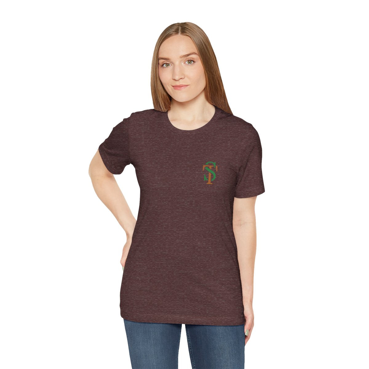STE Logo Tee (Heather Maroon)