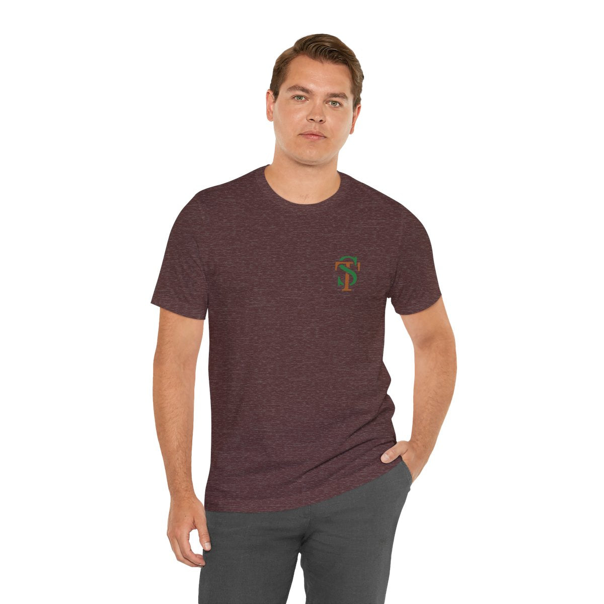 STE Logo Tee (Heather Maroon)
