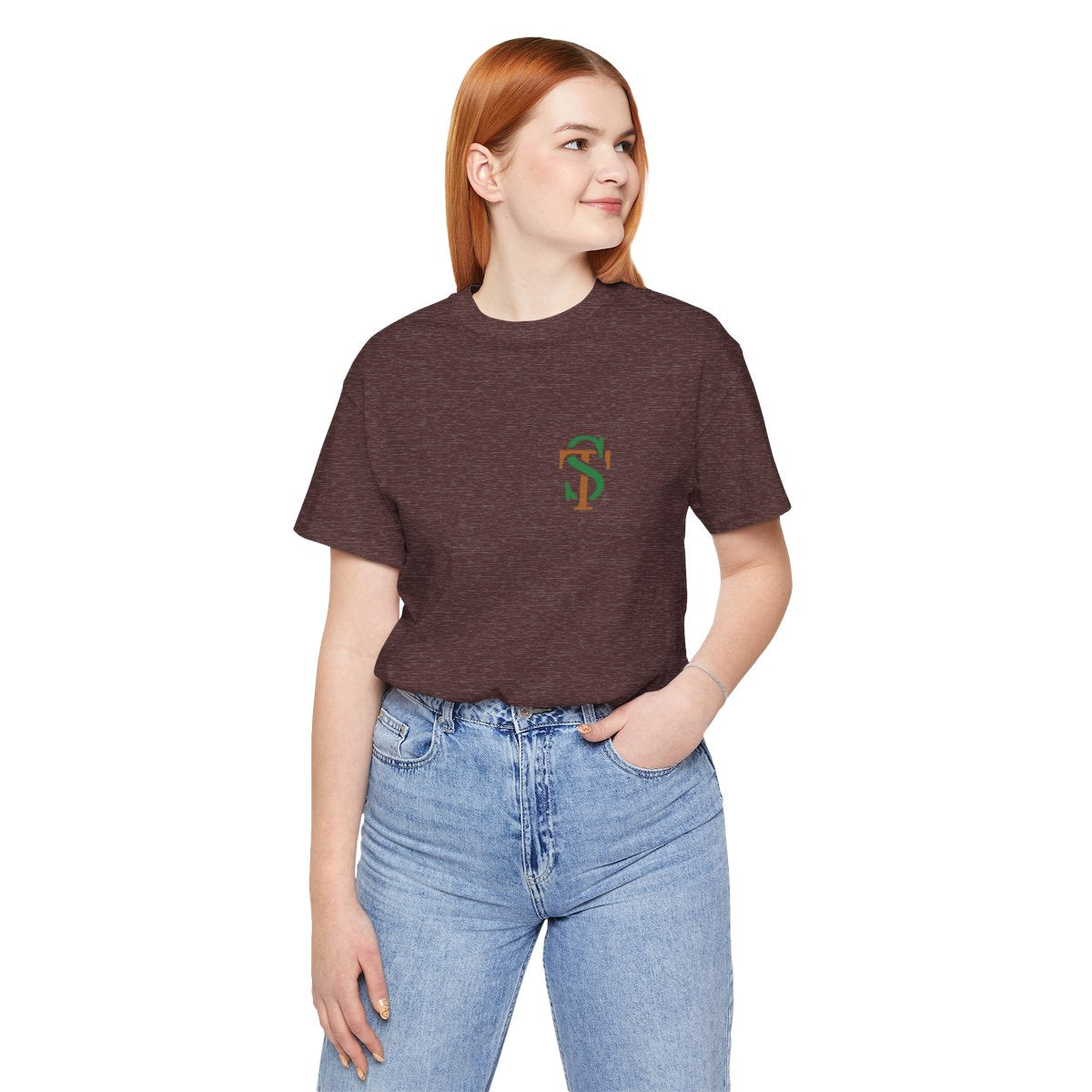 STE Logo Tee (Heather Maroon)