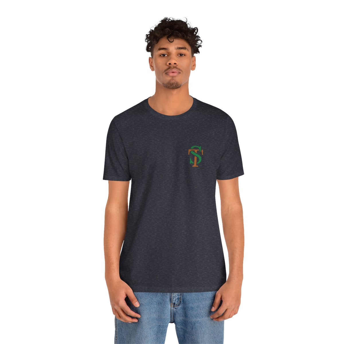 STE Logo Tee (Heather Navy)