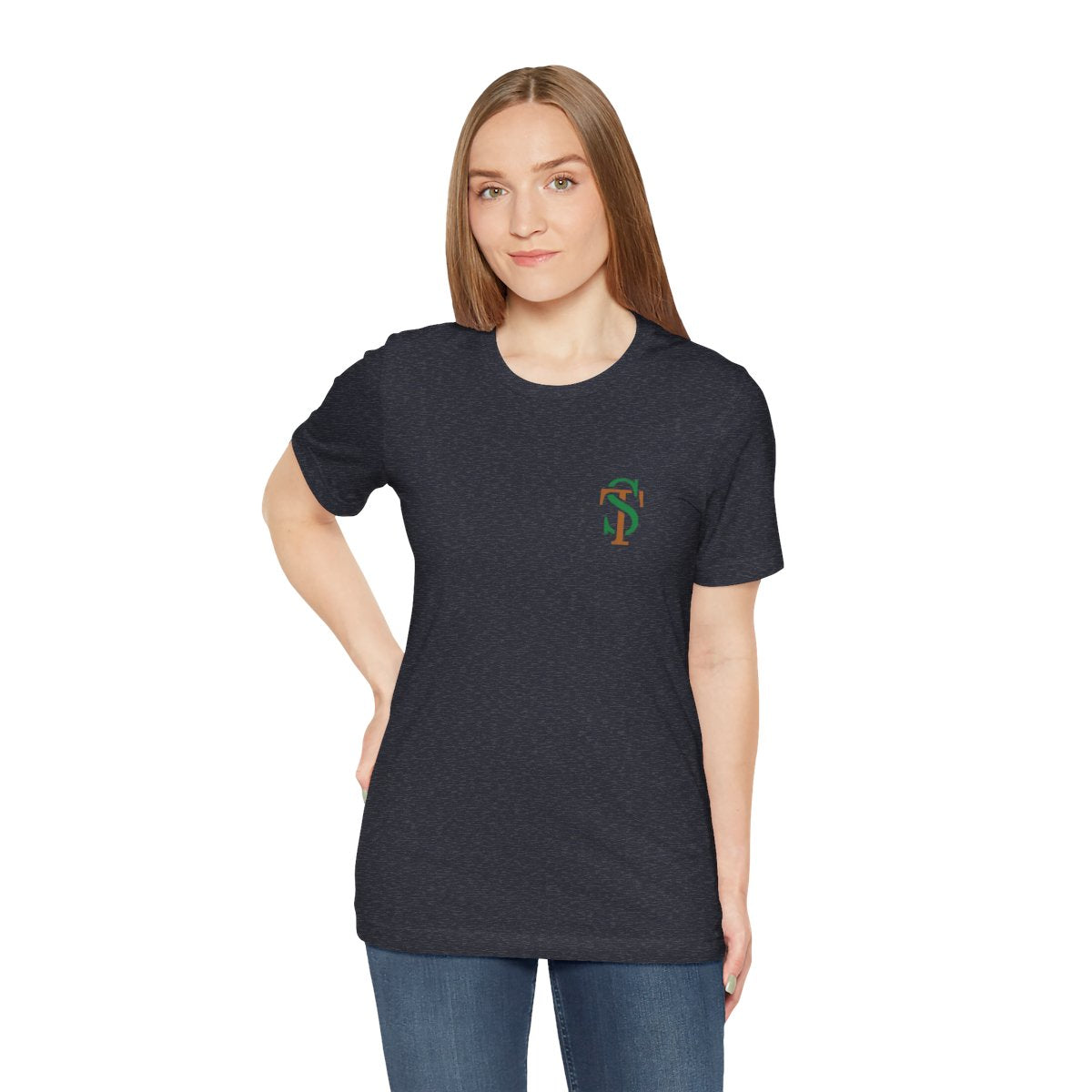 STE Logo Tee (Heather Navy)