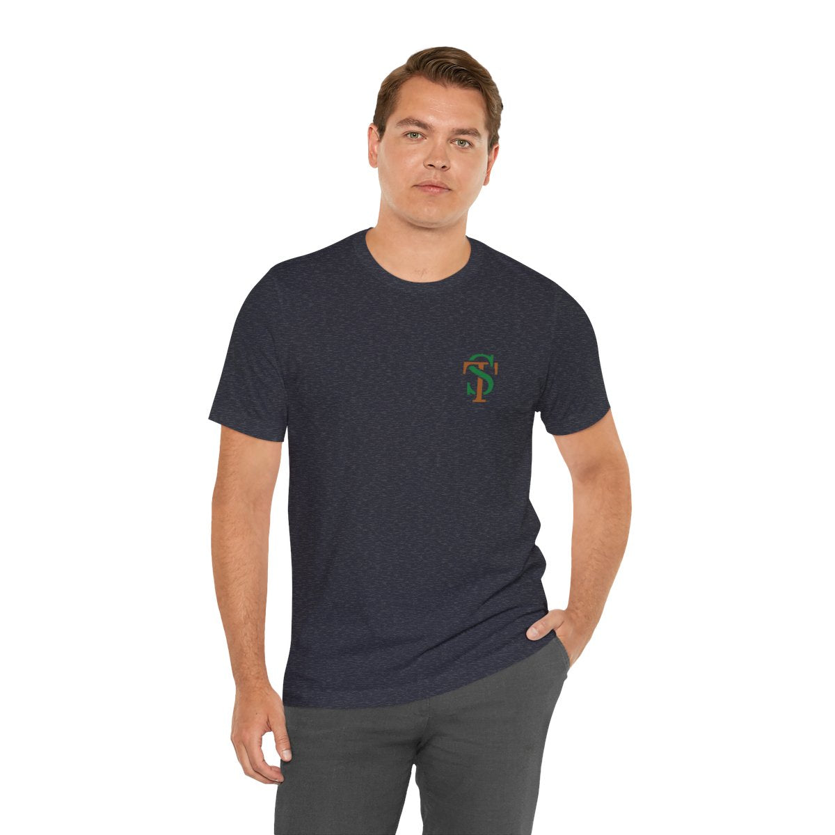 STE Logo Tee (Heather Navy)