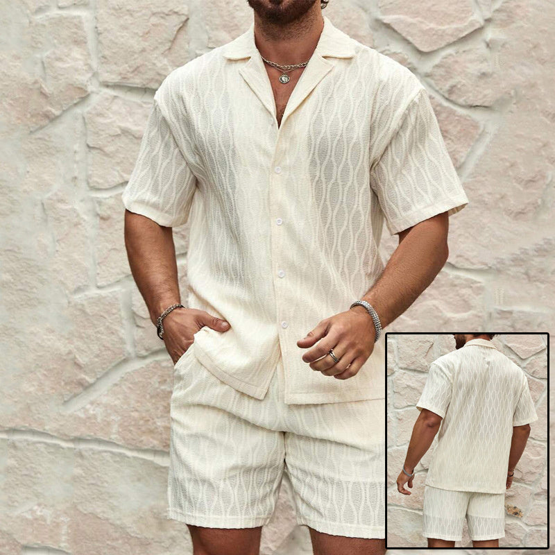 Loose Casual - Two Pieces Shirt/Shorts