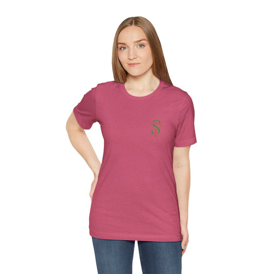 STE Logo Tee (Heather Raspberry)